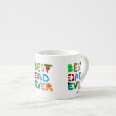 Bester Vater je Ever Espresso Tasse (Vorderseite Rechts)