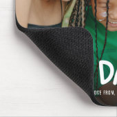 Bester Vater je Familie Foto Mousepad (Ecke)