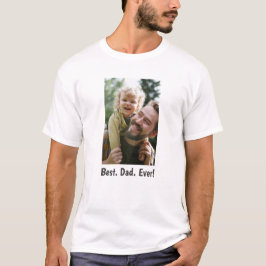 Bester Vater je Familie Foto T - Shirt