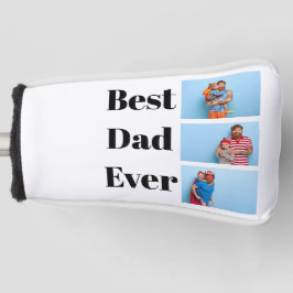 Bester Vater je Familie Fotos Vatertag Geschenk Golf Headcover