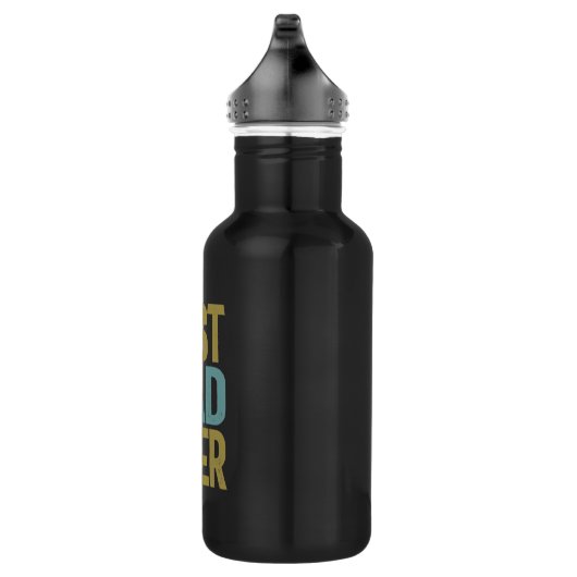 Bester Vater je | Father Gift Edelstahlflasche (Rechts)