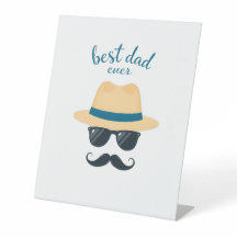 Bester Vater je Fedora, Sonnenbrille und klassisch