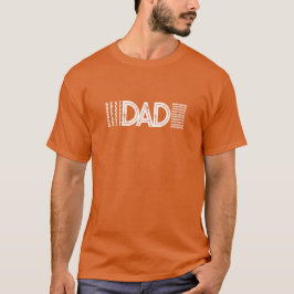 Bester Vater je Fett Typografie-Geschenk T-Shirt