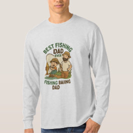 Bester Vater je | Fischen am Sonntag des Vaters T-Shirt