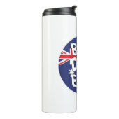 Bester Vater je Flagge Australiens Thermosbecher (Nach links gedreht)