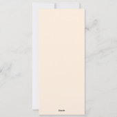 Bester Vater je Floral Feiertagskarte (Rückseite)