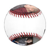 Bester Vater je Foto Baseball (Rückseite)