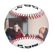 Bester Vater je Foto Baseball (Vorderseite)