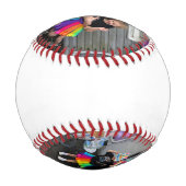 Bester Vater je Foto Baseball (Rückseite)