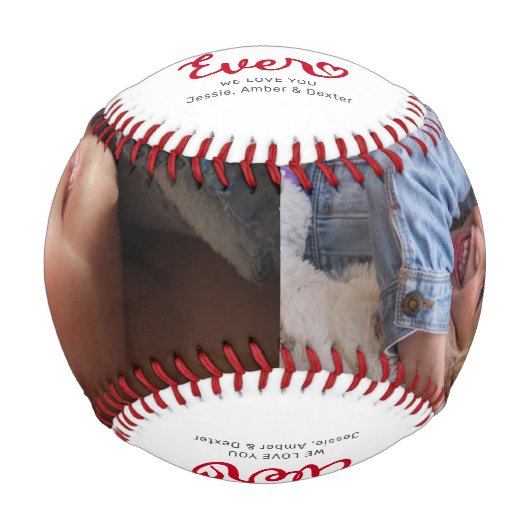 Bester Vater je Foto Baseball (Vorderseite)