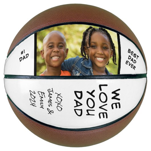 Bester Vater je Foto Basketball (Vorderseite)