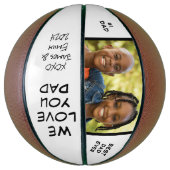 Bester Vater je Foto Basketball (Vertikal)