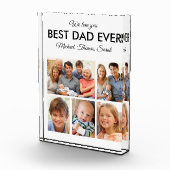 Bester Vater je Foto Collage Vatertag (Rechts)