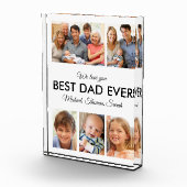 Bester Vater je Foto Collage Vatertag (Rechts)