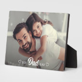 Bester Vater je Foto Fotoplatte (Seite)