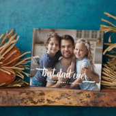 Bester Vater je Foto Fotoplatte (Seite)