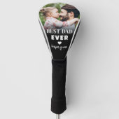 Bester Vater je Foto Golf Headcover (Vorderseite)