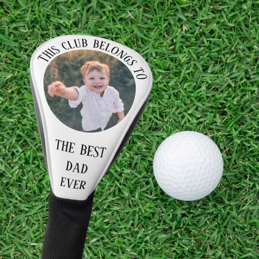 Bester Vater je Foto Golf Headcover