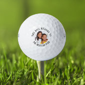 Bester Vater je Foto Golfball