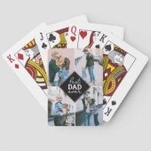 Bester Vater je Foto Handgeschriebenes Playing Car Spielkarten (Rückseite)
