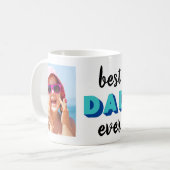 Bester Vater je Foto Kaffeetasse (Vorderseite Links)