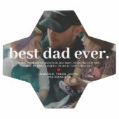 Bester Vater je Foto Keepake Fußball (Flach)