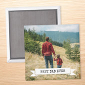 Bester Vater je Foto Magnet
