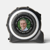 Bester Vater je Foto Maßband (Vorderseite)