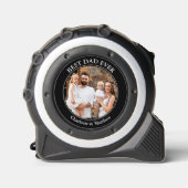 Bester Vater je Foto Maßband (Vorderseite)