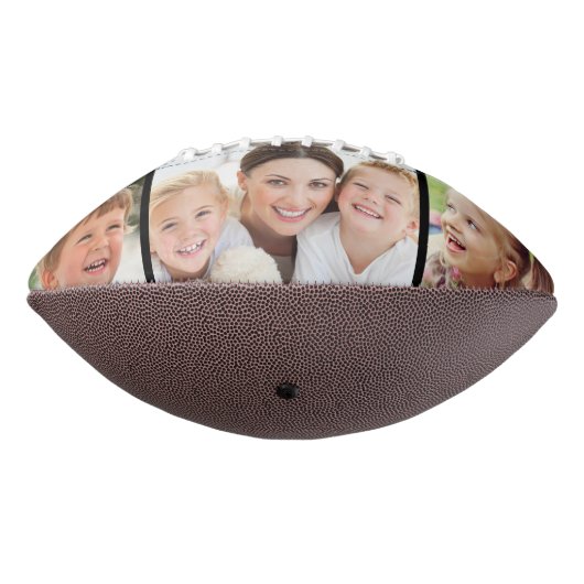 Bester Vater je Foto Personalisiert Football (Gedreht 270)