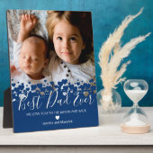 Bester Vater je Foto Plaque Fotoplatte (Seite)