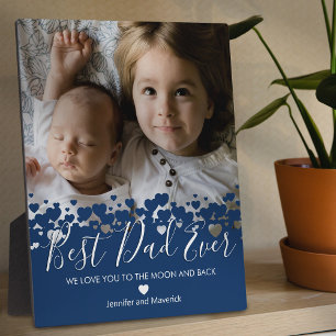 Bester Vater je Foto Plaque Fotoplatte