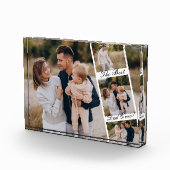 Bester Vater je Foto Rollen Collage Personalisiert (Rechts)