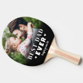 Bester Vater je Foto Tischtennis Schläger (Seitenansicht)