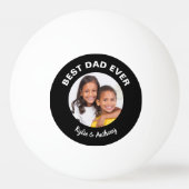 Bester Vater je Foto Tischtennisball (Vorderseite)