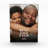 Bester Vater je Foto Vatertag (Vorderseite)