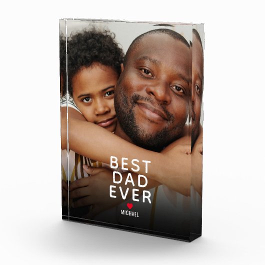 Bester Vater je Foto Vatertag (Rechts)