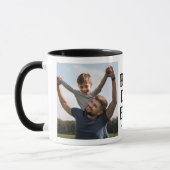 Bester Vater je Foto Vatertag Geschenk Tasse (Links)