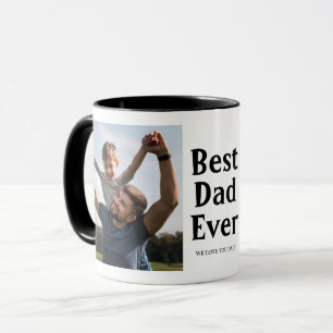 Bester Vater je Foto Vatertag Geschenk Tasse
