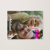 Bester Vater je Foto Vatertag Puzzle (Horizontal)