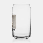 Bester Vater je Foto Vatertag Whiskey Glass Dosenglas (Links)