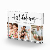 Bester Vater je - FotoCollage des Vaters Fotoblock (Rechts)