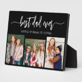 Bester Vater je - FotoCollage des Vaters Fotoplatte (Seite)