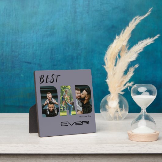 Bester Vater je FotoCollage Fotoplatte (InSitu)