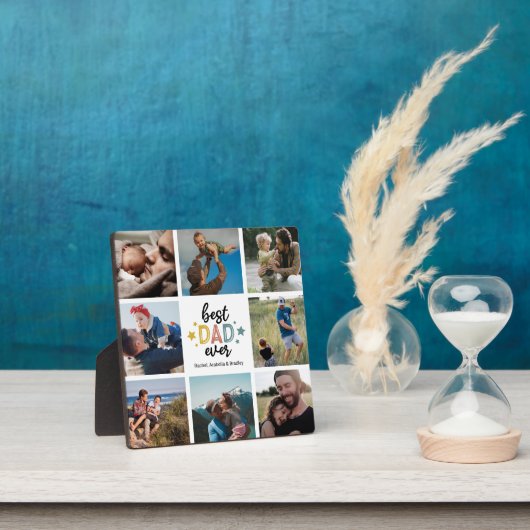 Bester Vater je FotoCollage Fotoplatte (InSitu)