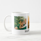 Bester Vater je FotoCollage Kaffeetasse (Links)