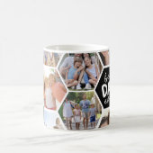 Bester Vater je FotoCollage Kaffeetasse (Mittel)