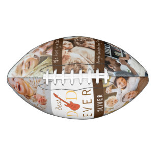 Bester Vater je FotoCollage Moderner Tag der Väter Football