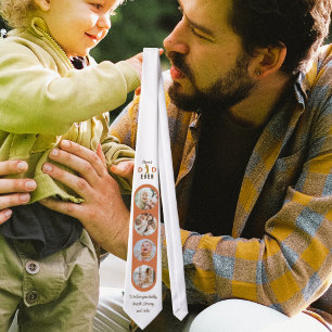 Bester Vater je FotoCollage Moderner Tag der Väter Krawatte