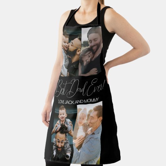 Bester Vater je FotoCollage Multifunktionsdrucker Schürze (InSitu)